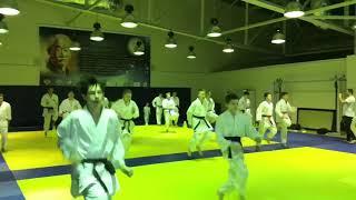 Karate WKF training, training camp Maxim Ivanchikov