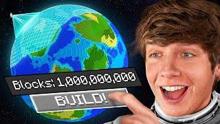 Постройки в Minecraft от 1 до 1 Миллиарда Блоков!