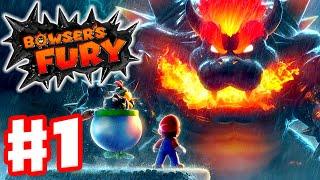 Bowser's Fury - Gameplay Walkthrough Part 1 - Scamper Shores and Fort Flaptrap! (Nintendo Switch)