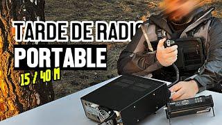 Contactos en HF con la ICOM 7300 en portable | DELTAECO y Enfermero Operativo