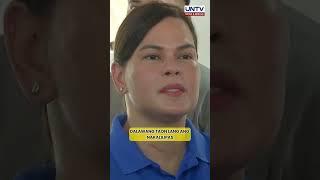 VP Sara Duterte, nanindigang hindi na makikipagkasundo kay Pangulong Ferdinand Marcos Jr.