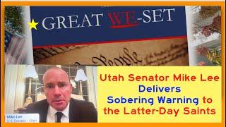 Senator Mike Lee: Warning To LDS People - Urgent - See link for TRUE STORY about TRUMP