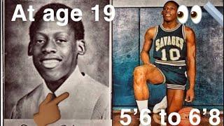 Dennis Rodman insane 14’ inch Growth spurt