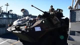 Landing craft, air cushion (LCAC) Operations During Talisman Sabre 2019