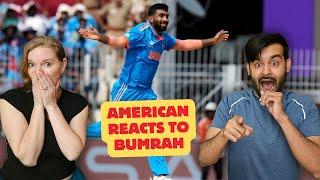 American Reacts to Bumrah Best Deliveries / India cricket edits reaction