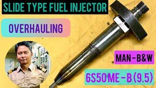 [MAN-B&W] SLIDE TYPE FUEL VALVE Overhaul | Marine Engineering | Technical Vlog : 010