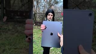 Wednesday Addams asked to CUSTOMIZE her IPad*help*