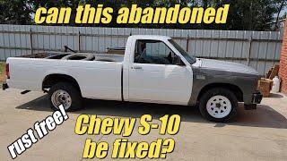 S4 E31. We try to save this abandoned Chevy S-10.   How can one truck have so many problems?