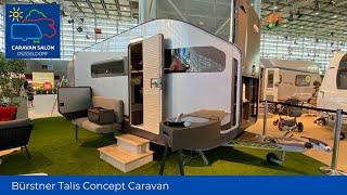 BRILLIANT Concept Trailer Caravan for 2025 - Bürstner Talis