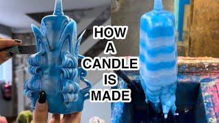 oddly satisfying candle making!!!