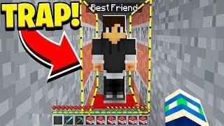 TROLLING MY BEST FRIEND AS REVENGE in Minecraft!