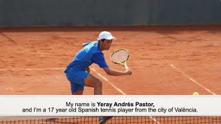 Yeray Andrés Pastor - College tennis recruiting video Fall 2022