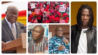 Stonebwoy expose Akuffo addo Bawumia hardship as Alan F!ght for Ghanaian Youth after protest