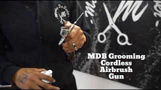 How to use MDB Grooming  Airbrush Gun?