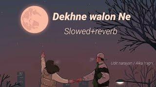 Dekhne Walon Ne Kya Kya Nahi Dekha Hoga | Slowed Reverb | Alka Yagnik,Udit Narayan | Srk Lofi World