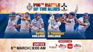 LIVE: Royal College vs S. Thomas' College - 146th Battle of the Blues 2025 - Day 03