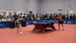 Shandong - Canada Table tennis friendly match 2012 Chen Hongtao vs Li Xing Chang 5