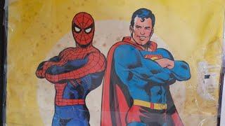 Amazing Spiderman and Superman treasuries