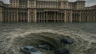 ROMANIA'S FLOOD OF THE CENTURY: Bucharest and other cities under water