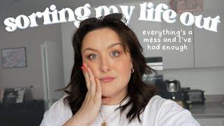 something's got to change...  trying to get my life together and a big catch up | weekly vlog 34