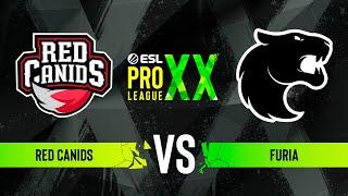 RED Canids vs. FURIA - ESL Pro League Season 20 - Group D