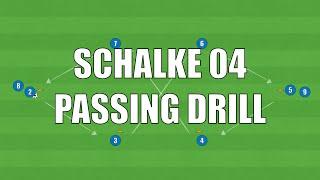 Schalke 04 Passing Drill | Football/Soccer