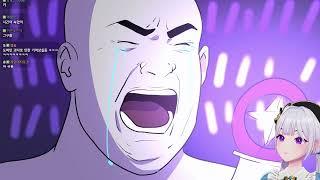 아이네를 만나러 태평양을 건넌 둘기의 후기 영상 (아이네 반응)