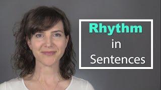 Learn the American Accent: Sentence Rhythm in American English