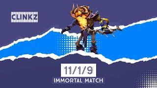 Clinkz Off Lane Support POV Full match - Intense Dota 2 Battle [ Watch and Learn ]