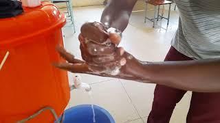 Hand washing procedure