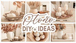 OTOÑO SORPRENDENTES DIY + IDEAS FÁCILES PARA CREAR UNA DECORACIÓN DE LUJO CON POCO DINERO ELEGANTE