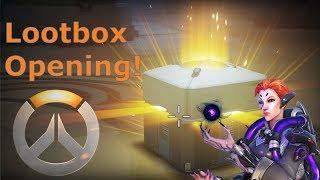 MOIRA TOOK OVER THE LOOTBOX OPENING! (Overwatch lootbox opening)