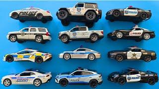 Some common and some very rare police cars