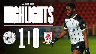 Malcolm scores in opening National League Cup win | Gateshead 1-0 Middlesbrough U21 | HIGHLIGHTS