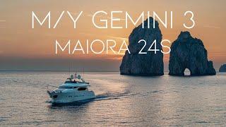 Maiora 24S M/Y Gemini 3 | Video ai Faraglioni di Capri | Fotografia e Videomaking per Yacht