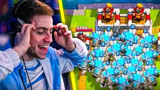 CES COMBATS SONT TROP SATISFAISANTS ! (2vs2 Clash Royale avec OuahLeOuff)