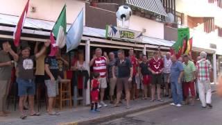 La Strada - Fußballkneipe in Cala Ratjada, Mallorca