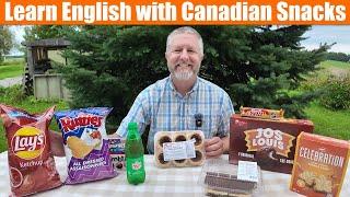 Learn English with Canadian Snacks 