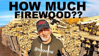 How much FIREWOOD do you NEED for a YEAR?