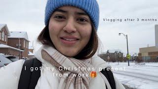 Come To Work With Me And For Winter Boots Shopping | A Day In My Life As An International Student