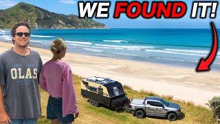 This is WHY we came to New Zealand! Free camping 4x4 & offroad Caravan @FortisCaravans