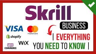 ️ SKRILL BUSINESS Account FULL Review: 【  GET PAID Globally  】 Payment Gateway Solution Shopify