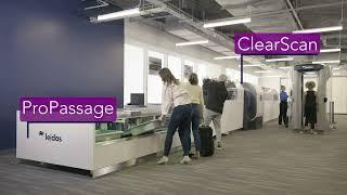 Carry-on luggage scanner - Leidos ClearScan