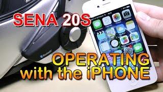 SENA 20S - Operating with the mobile phone