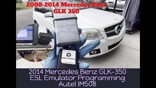 Didnt Expect to Bring the Entire car! 2012 GLK350 ESL Emulator Conversion / programming Autel IM508