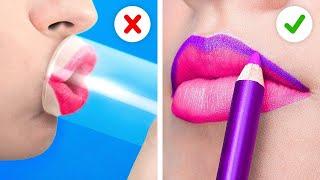 DIY BEAUTY-HACKS UND MÄDELS-TRICKS || coole Ideen für Beauty-Anwendungen auf 123 GO! Like