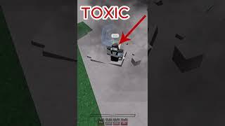 I found a toxic player.| The Strongest Battlegrounds #roblox #thestrongestbattlegrounds