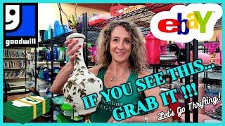 $395 HIDING IN THE CLEAR GLASS AT GOODWILL! / Thrift With Me / Buy My HAUL / My EASTER DECOR