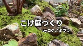 こけ農家の苔庭づくり