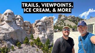 Exploring Mt Rushmore in South Dakota